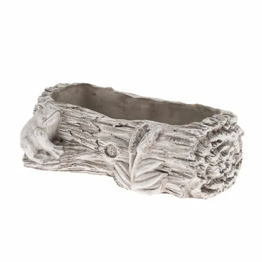 Ghiveci din beton Trunchi de broască, 27 x 8,5 x15,5 cm