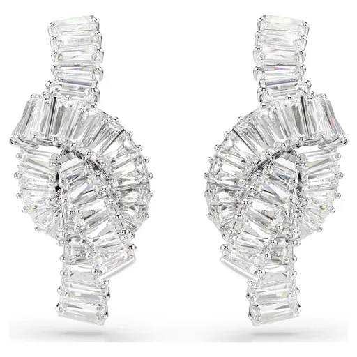 Swarovski Cercei strălucitori cu zircon Swaroski Nod Matrix 5727040