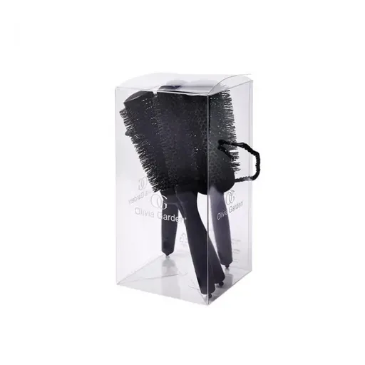 Perie pentru Par Olivia Garden Black Label SpeedXL Kit 4 buc