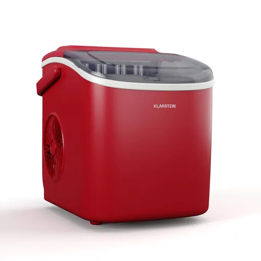 Klarstein Aparat de cuburi de gheata Caldwell, 12 kg cuburi de gheata/zi, complet automat, LED display, usor de curatat