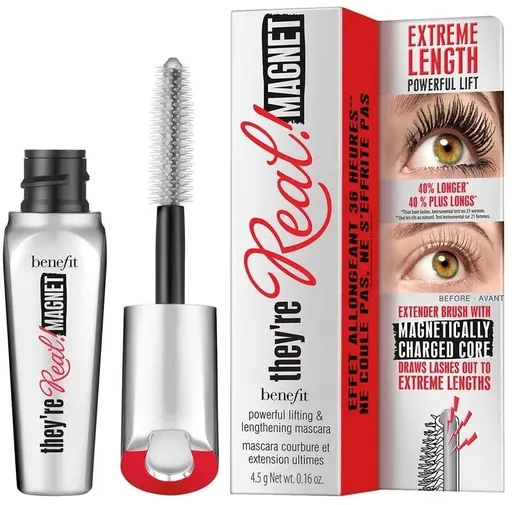 Benefit Rimel extrem pentru alungire They`re Real! Magnet (Mini Black Mascara) 4,5 g
