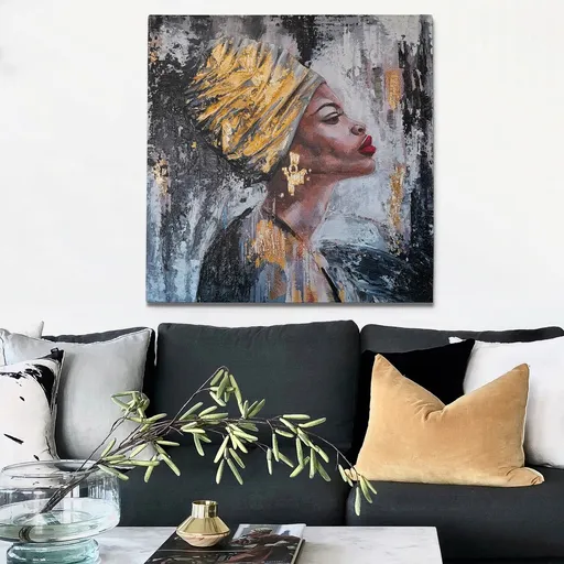 Tablou decorativ, OPL340522, Cadru: 100% LEMN (grosime: 3 cm), Multicolor