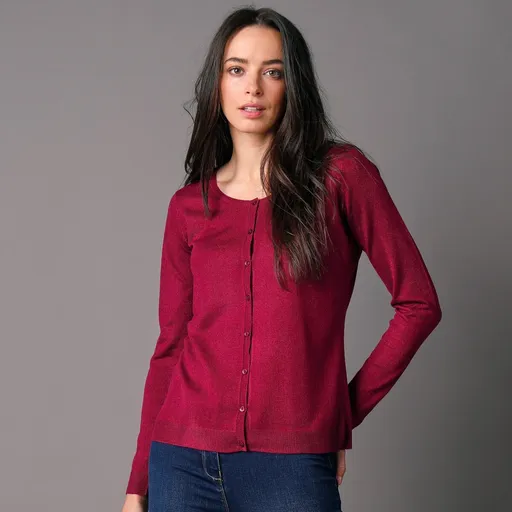 Pulover cu nasturi în culoare uni