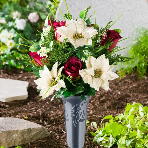 Buchet funerar Poinsettia