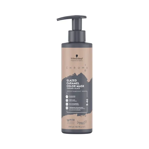Masca de Par Coloranta Schwarzkopf Professional Chroma ID 8.46, 300 ml