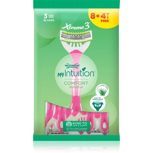 Wilkinson Sword My Intuition Xtreme3 Sensitive aparat de ras de unică folosință 8 + 4 bucati 12 buc