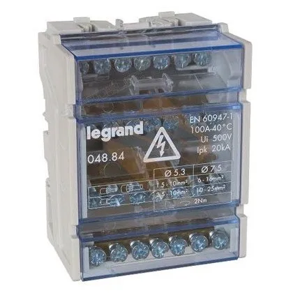 Repartitor modular 4P 100A 4 module Legrand 400405