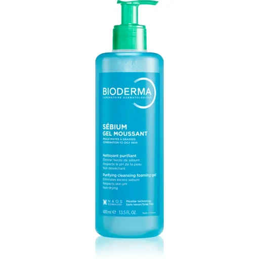 Bioderma Sébium Gel Moussant gel de curățare pentru ten gras și mixt 500 ml