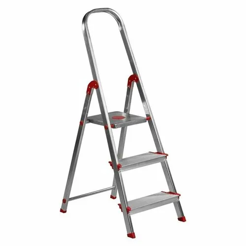 Scară din aluminiu pentru uz profesional Rolser Norma 220, 3 trepte