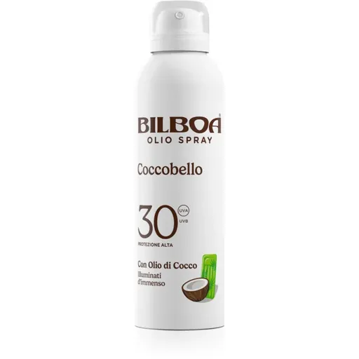 Bilboa Coccobello spray solar cu ulei de cocos SPF 30 150 ml