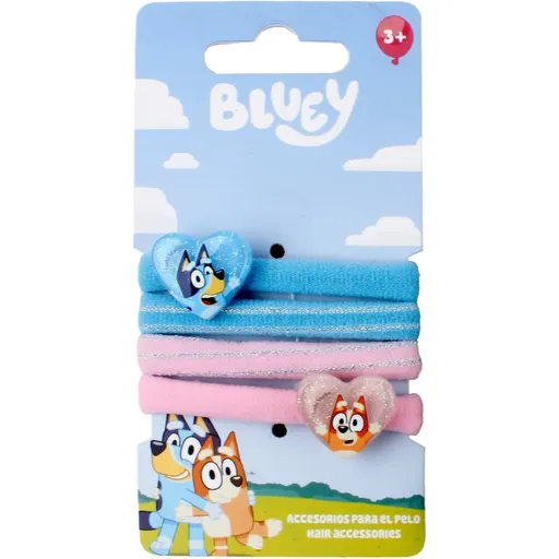 Disney Bluey Hair Accessories Elastice pentru par pentru copii 4 buc