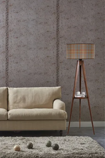 Lampadar, Opviq, 534LUN3263, Maro / Negru / Alb