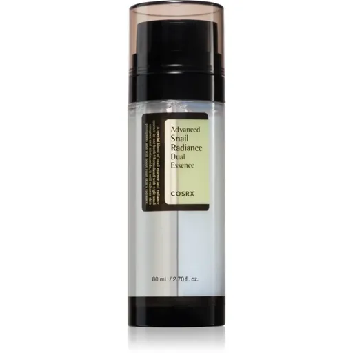 Cosrx Advanced Snail Radiance Dual Essence ser hidratant pentru stralucire cu extract de melc 80 ml