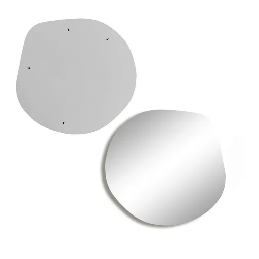 Oglinda decorativa, Hanah Home, Asso, 70x67 cm, Auriu