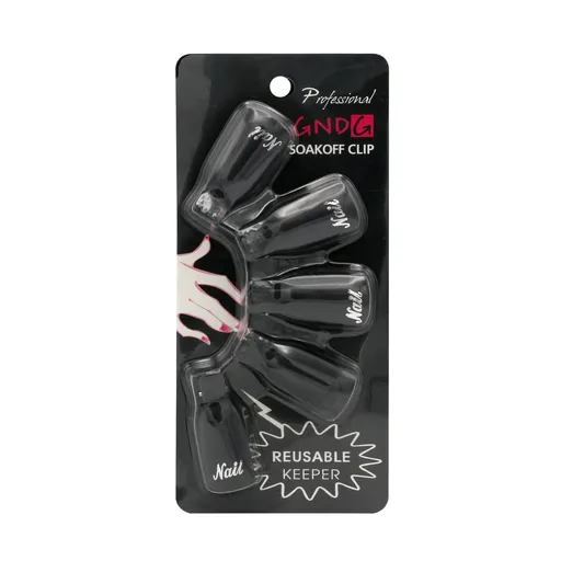 Clipsuri pentru Indepartarea Ojei Semipermanente Set 5 Buc - Black