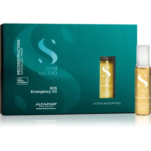 Alfaparf Milano Semi di Lino Reconstruction Reparative ulei pentru intarirea parului 6x13 ml