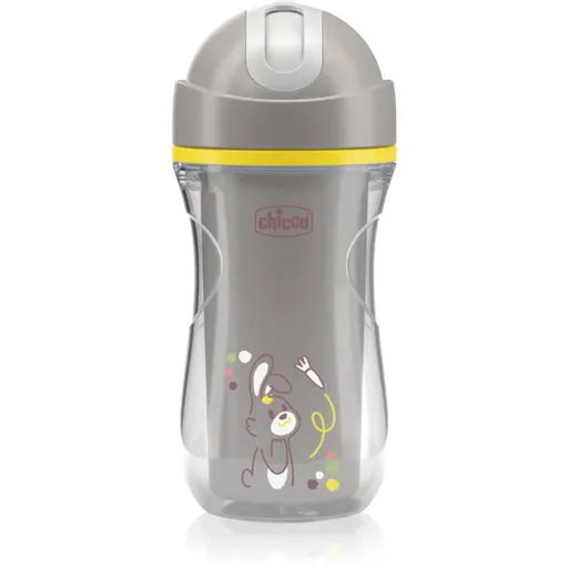 Chicco Sport Cup 14m+ ceasca cu pai Grey 266 ml