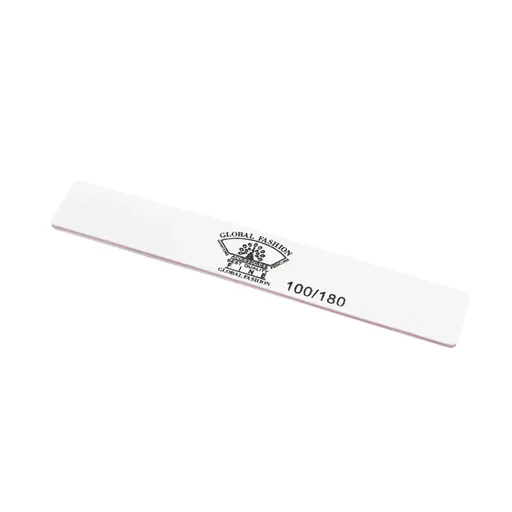 Pila Unghii Dreapta 100/180 - Alb