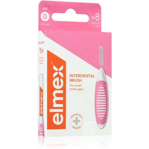 Elmex Interdental Brush perie interdentara 0.4 mm 8 buc