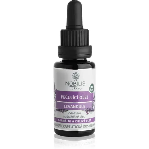 Nobilis Tilia Obličejový olej Levandulový Lavandă ulei bio pentru față, cu efect de regenerare 20 ml