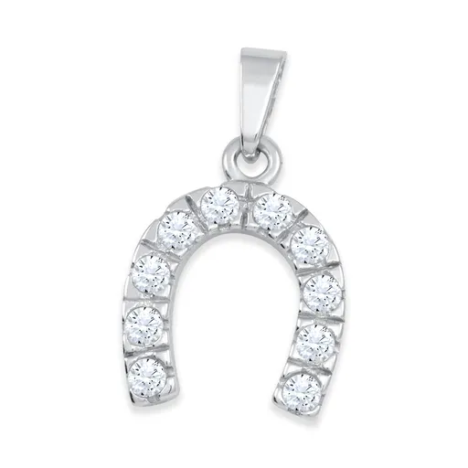 Soliter Pandantiv din argint Potcoavă cu zirconii 446 001 00406 04