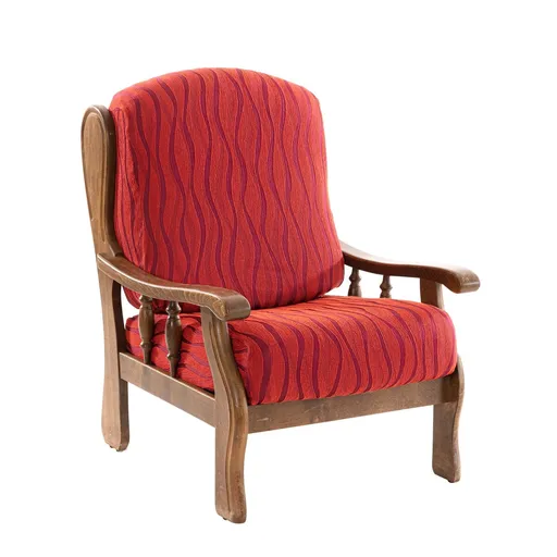 Husă jacquard flexibilă pentru fotolii rustice