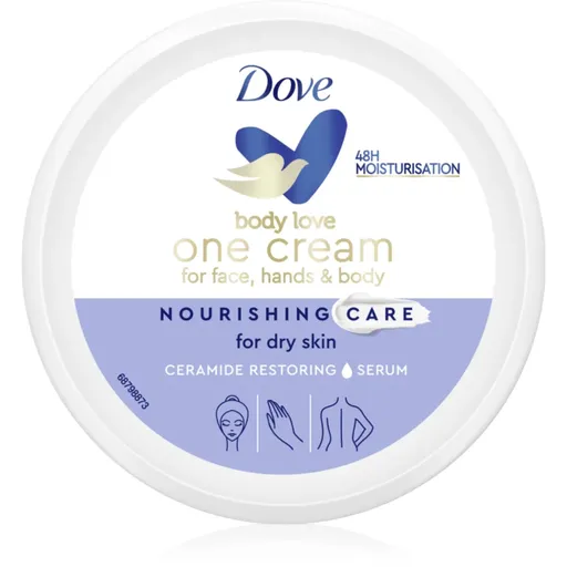 Dove Body Love Rich Nourishing Cream crema nutritiva pentru fata, maini si corp 250 ml