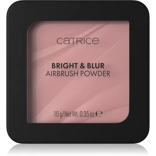 Catrice Bright & Blur Airbrush Powder pudra de fixare cu efect iluminator culoare 010 Pink Luminance 10 g