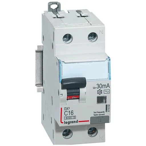 Disjunctor cu protectie diferentiala 1P+N 16A/30mA Legrand 411002