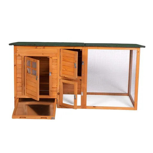 Cotet pasari (pui, gaini, rate si alte animale mici), 1.6x0.75x0.8m, lemn de brad