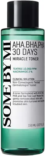 Some By Mi Tonic facial exfoliant AHA BHA PHA 30 Days (Miracle Toner) 150 ml