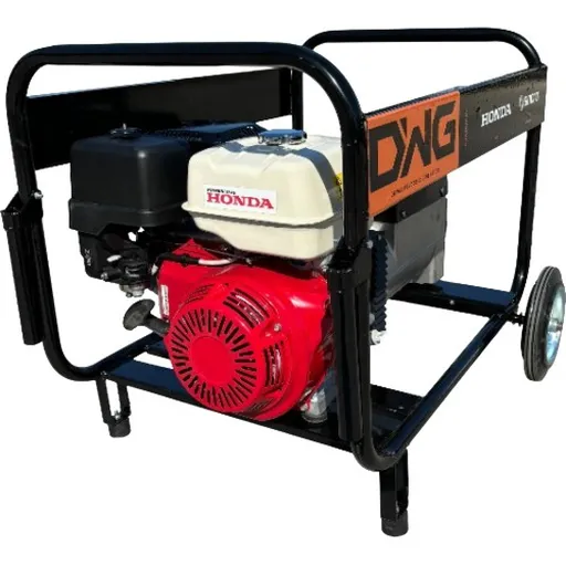 Generator sudura, 6.5 KVA, Trifazic, Pornire Manual, Motor HONDA GX390