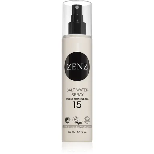 ZENZ Organic Sweet Orange No. 15 spray cu sare pentru păr 200 ml