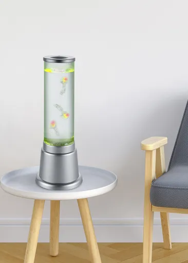 Lampa de masa Jelly, RL, 12.5x36 cm, 6W, 1x SMD, plastic, titaniu