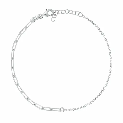 Brilio Silver Lănțișor fin din argint pentru picior ANK115W