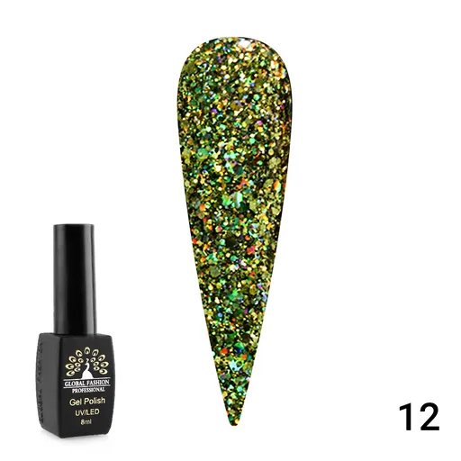 Oja Semipermanenta Diamond Ball 8 ml, 012, TPO Free