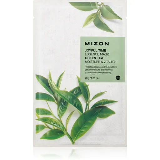 Mizon Joyful Time Green Tea Masca hidratanta cu efect revitalizant sub forma de foaie 23 g