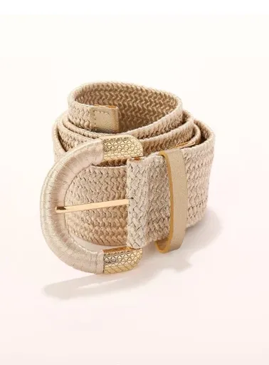 Cureaua elastică împletită în auriu