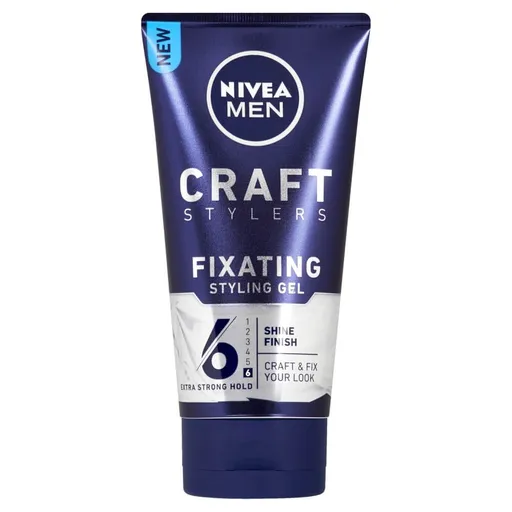 Nivea Gel pentru strălucirea părului Men (Fixating Styling Gel) 150 ml