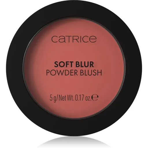 Catrice Soft Blur Powder Brush fard de obraz sub forma de pudra cu efect matifiant culoare 060 Berry me later! 5 g