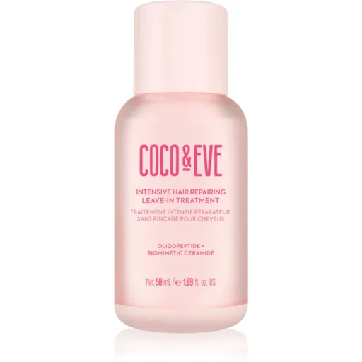 Coco & Eve Sweet Repair Intensive Hair Repairing Leave-in Treatment balsam pentru regenerarea părului pentru par deteriorat si vopsit 50 ml