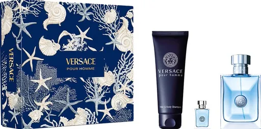 Versace Pour Homme - EDT 100 ml + gel de duș 150 ml + EDT 5 ml