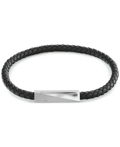 Calvin Klein Brățară elegantă din piele pentru bărbați Iconic Id 35100055