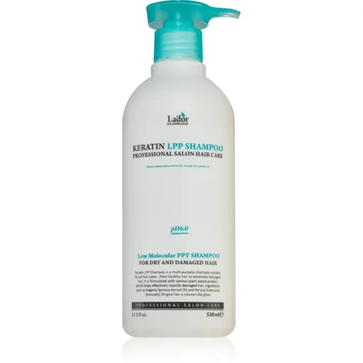 La'dor Keratin LPP sampon regenerator pe baza de keratina pentru hranire si stralucire 530 ml