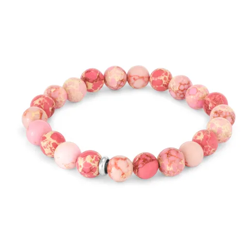 Agato Brățară cu mărgele de jasp imperial MINK128/17