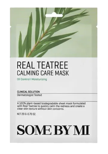Some By Mi Mască facială cu efect calmant Real Teatree (Calming Care Mask) 20 g
