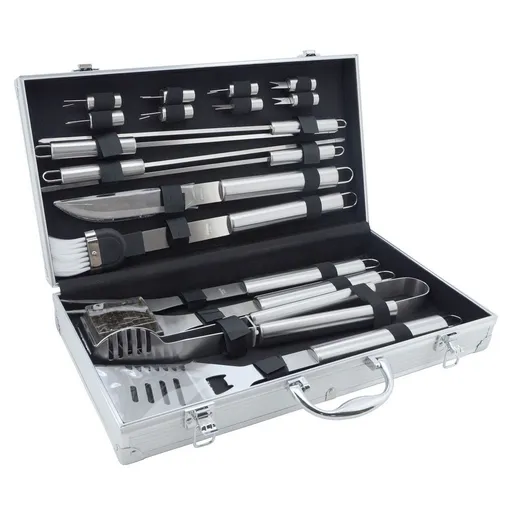 Set instrumente de grătar Gattara, 18 buc., inox 13103