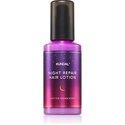 KUNDAL Night Repair Hair Lotion Crema de noapte hidratanta pentru păr cu parfum Into The Dream 100 ml