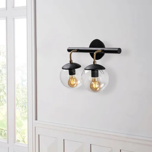 Aplica de perete, Opviq, 584TTM1948, Negru