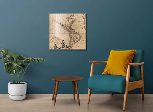 Tablou decorativ, 1341, Dimensiune: 60 x 60 cm, Multicolor